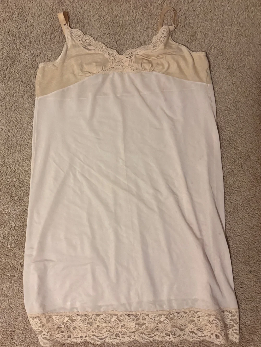 1950s vintage sexy slip dress